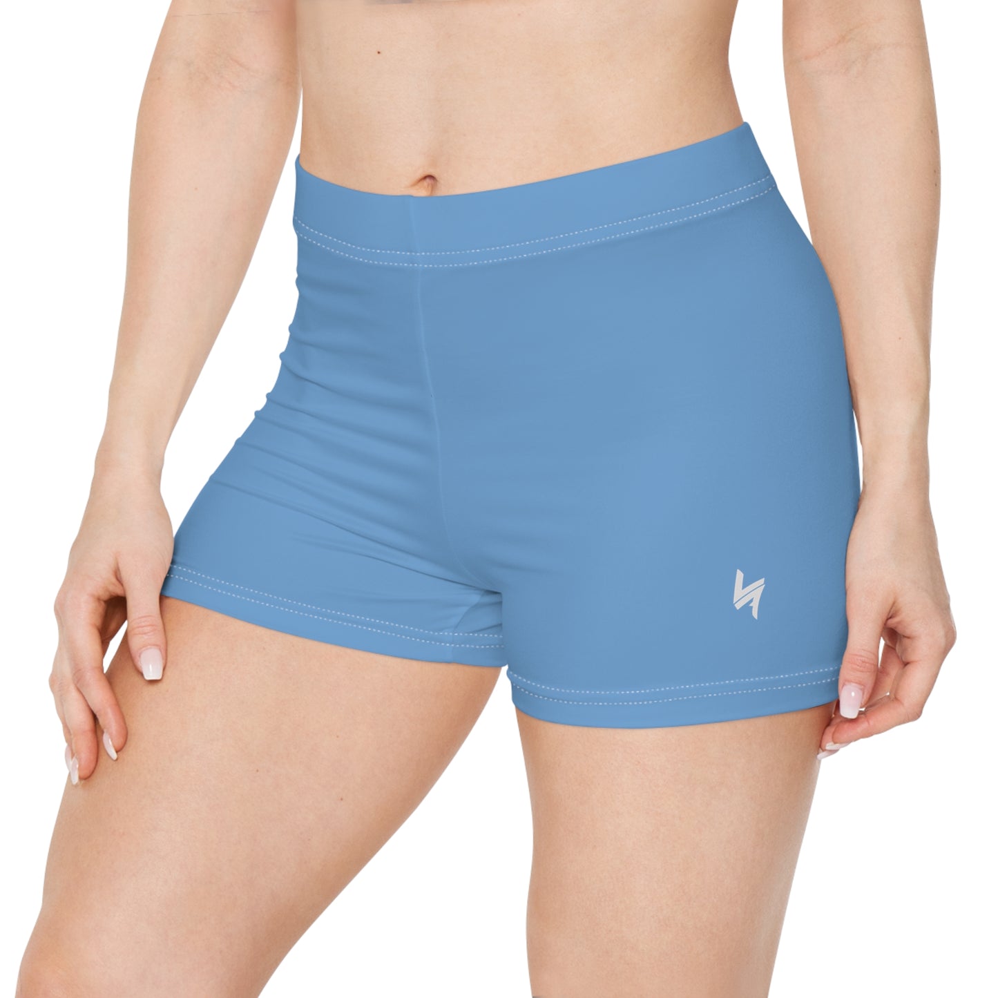 Women's Light Blue Training Shorts