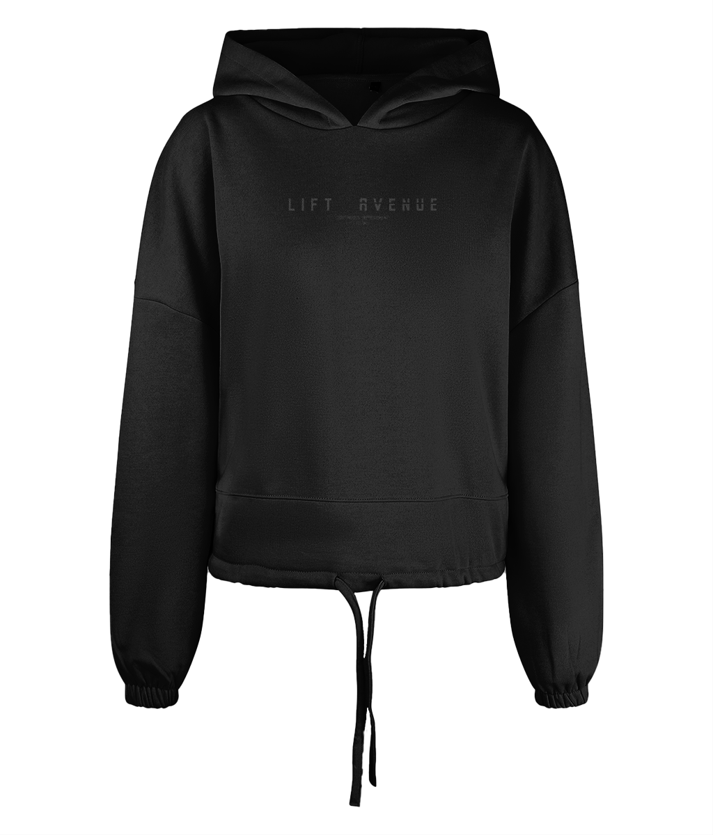 Women's Cropped Oversized Hoodie