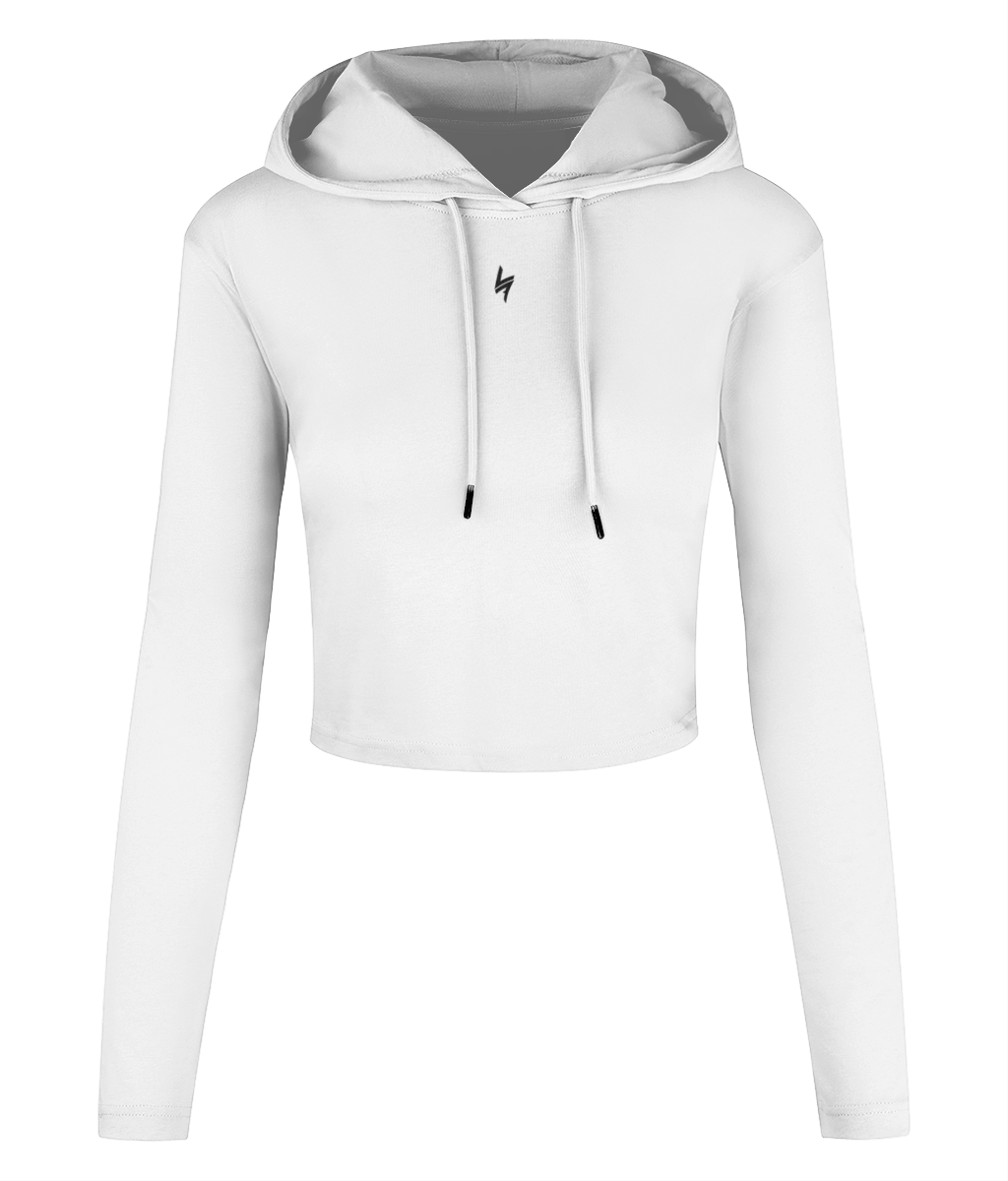 Original Women's Hooded Crop Top