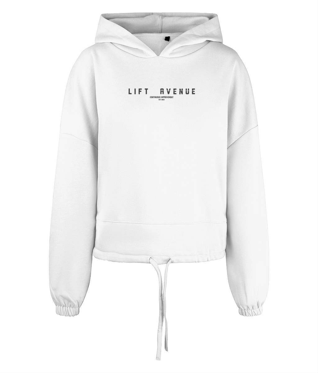 Women's Cropped Oversized Hoodie