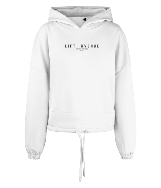 Women's Cropped Oversized Hoodie