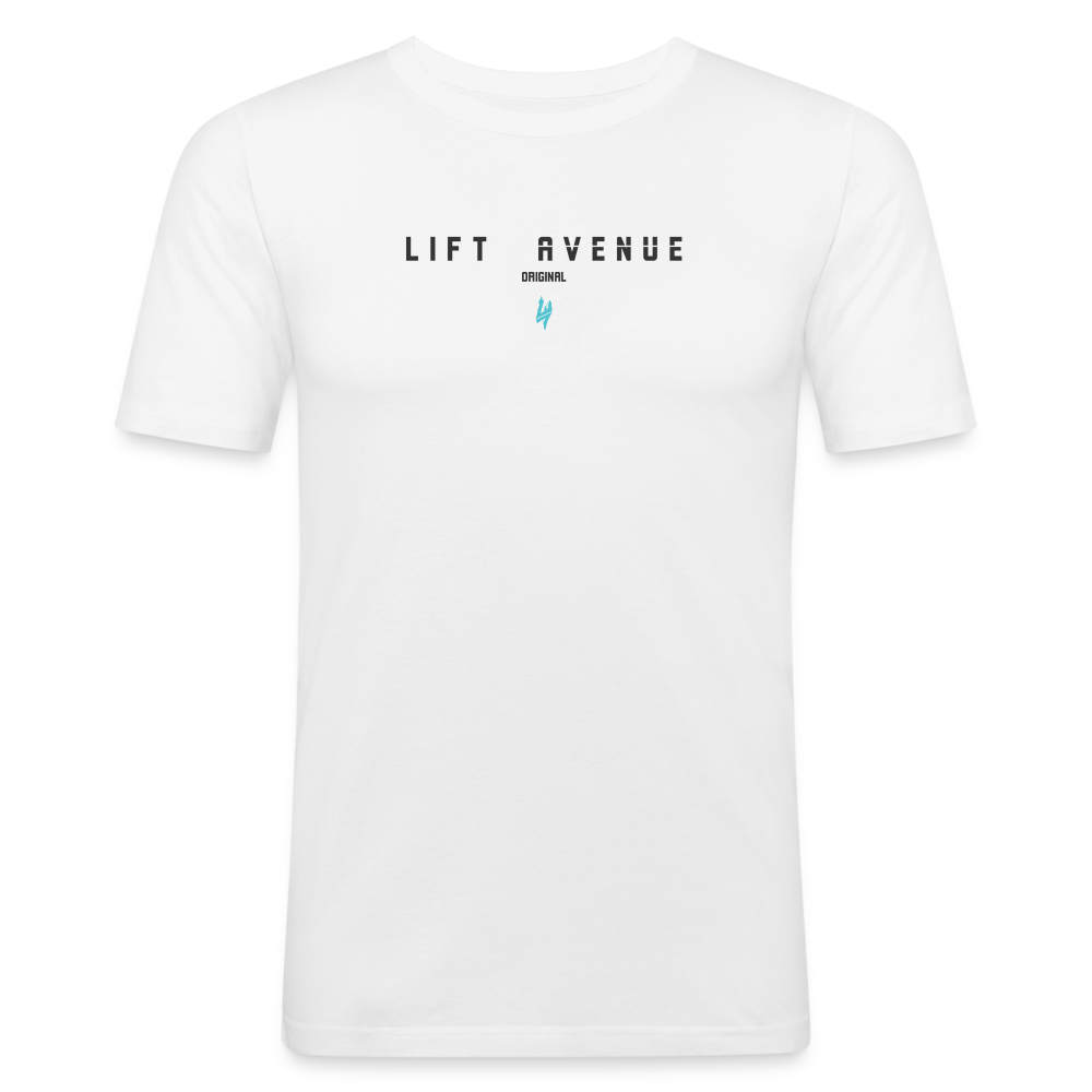 Blue Avenue Slim Fit T-Shirt - white