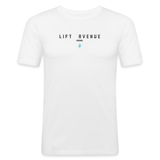 Blue Avenue Slim Fit T-Shirt - white