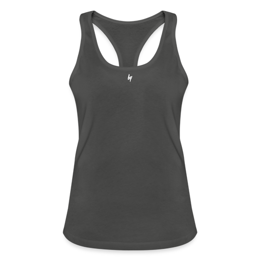 Women's Racerback Tank Top - graphite grey