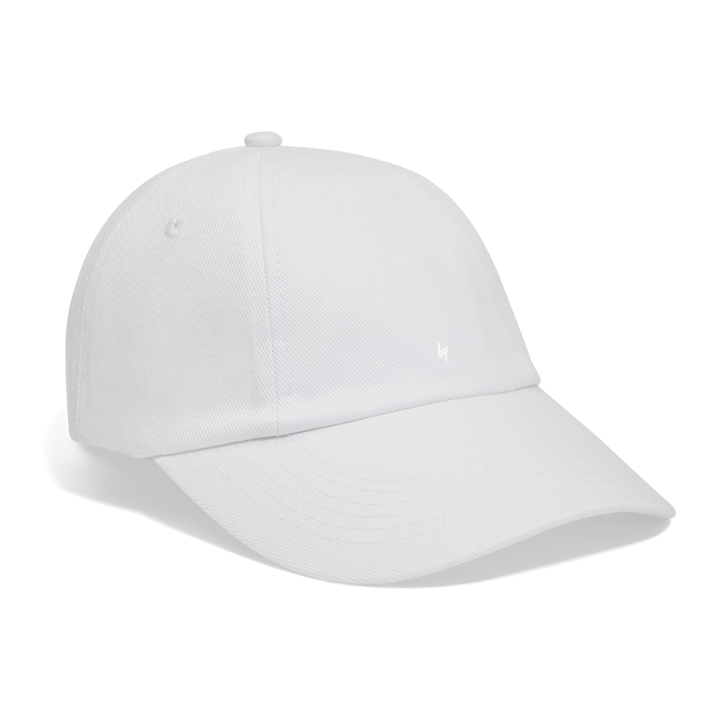 Baseball Cap - white/white