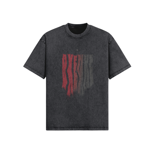 Melt Oversized Snow Wash T-Shirt