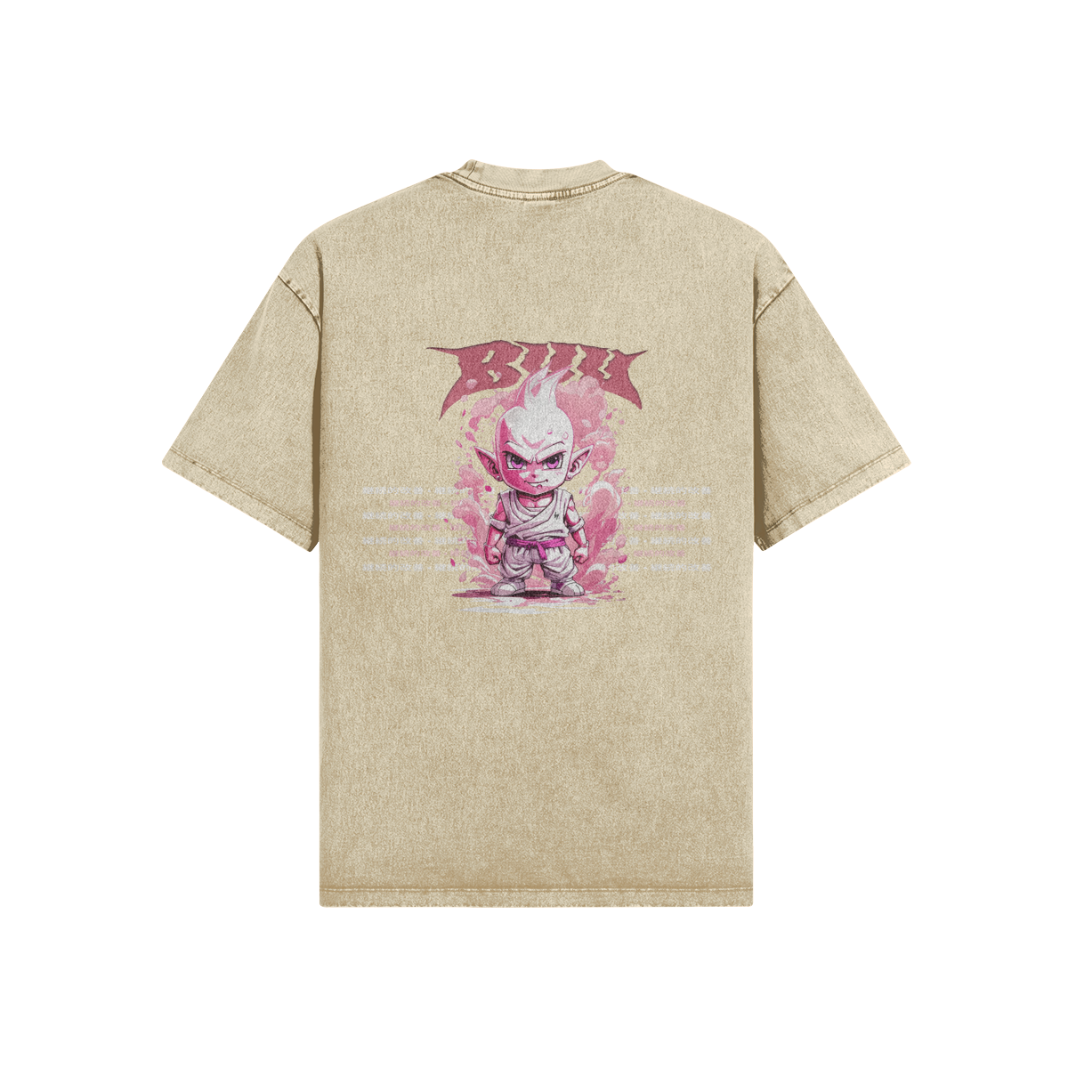 Baby Buu Oversized Snow Wash T-Shirt