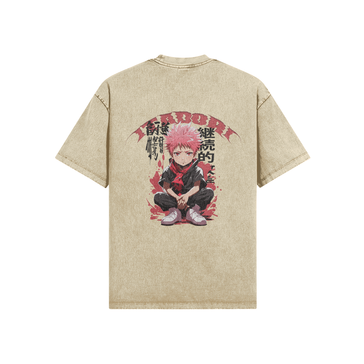 Baby Itadori Oversized Snow Wash T-Shirt