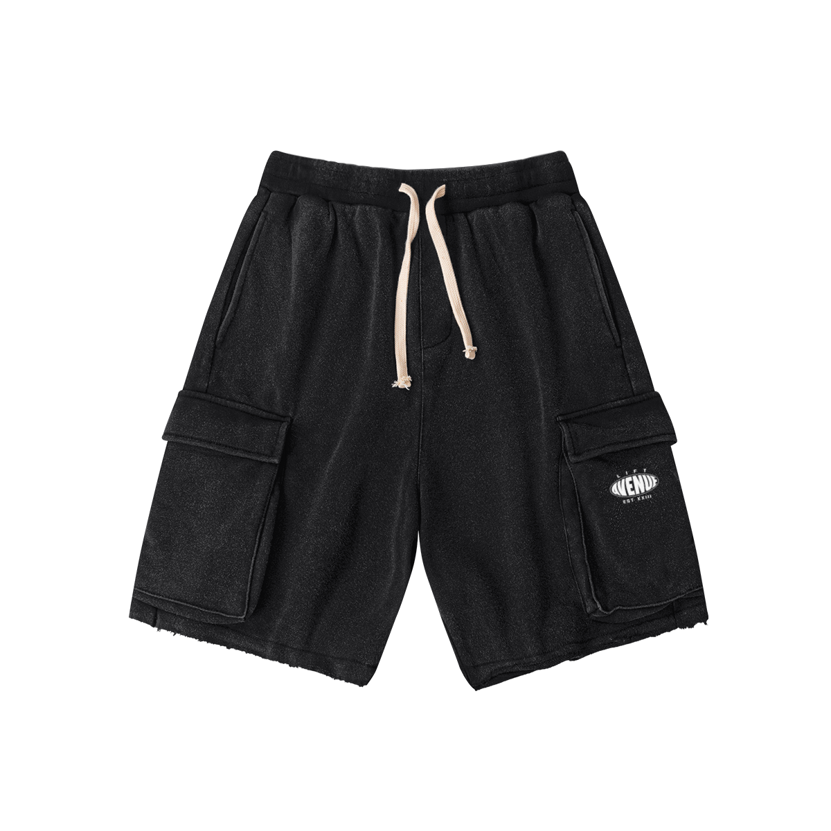 Stamp - Carbon Cargo Shorts